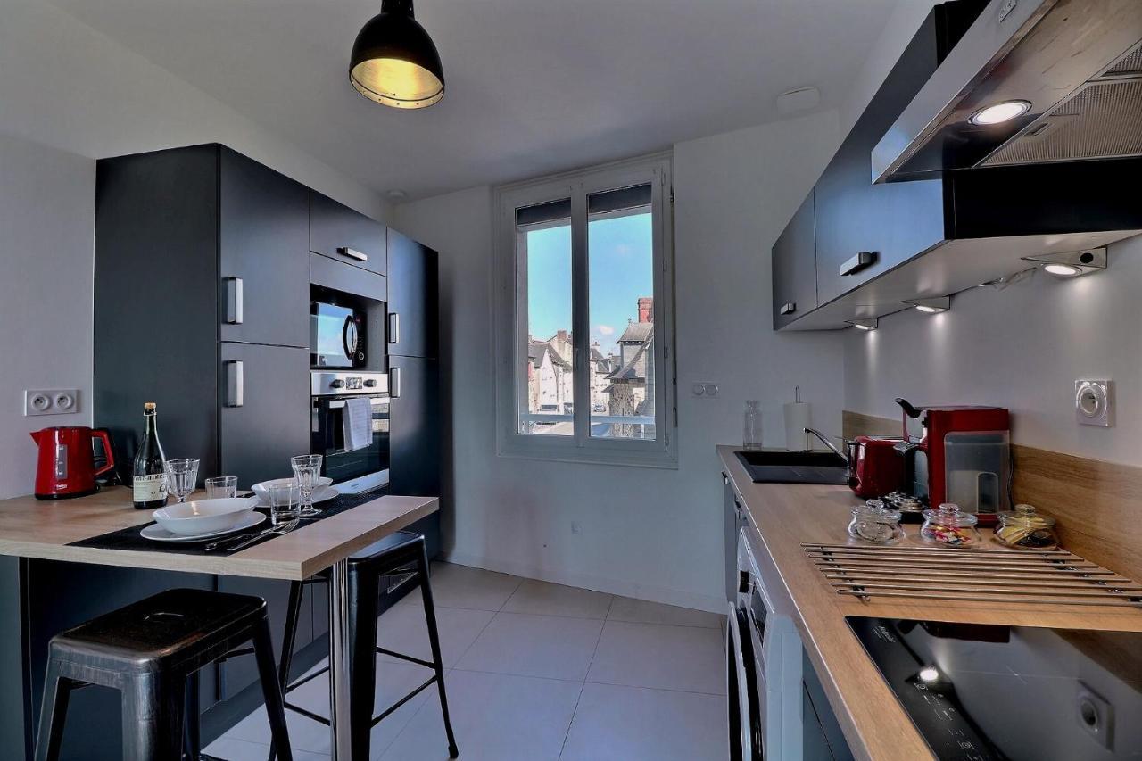 Appartement Logisy En Centre-Ville De Vitre I Logisy L'Indu Vitré Екстериор снимка